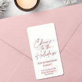 Feierliche Feier Adressaufkleber