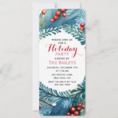 Feierliche Feier Elegantes Weihnachtsfest Einladung (Vorderseite)