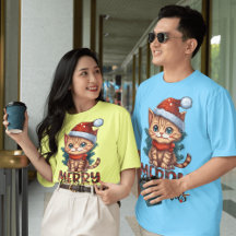 Feierliche Feier: Grüne Illustrative Frohe Weihnac