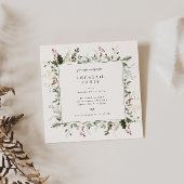 Feierliche Feier in Foliage Einladung