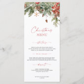 Feierliche Feier Menükarte (Vorderseite)