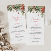 Feierliche Feier Menükarte