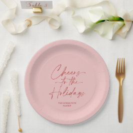 Feierliche Feier Pappteller