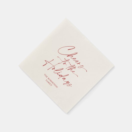 Feierliche Feier Serviette (Ecke)