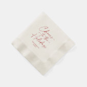 Feierliche Feier Serviette (Ecke)