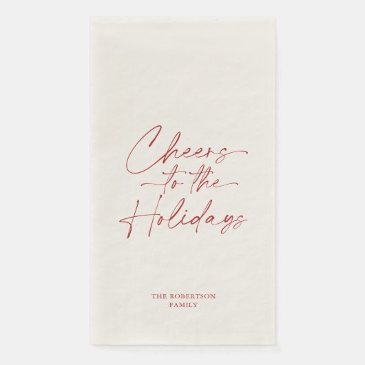 Feierliche Feier Serviette (Vorderseite)