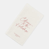 Feierliche Feier Serviette (Ecke)