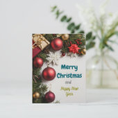 Feierliche Feier: Weihnachten und Neujahr (Stehend Vorderseite)