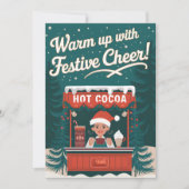 Feierliche Feier - Weihnachtskarte Feiertagskarte (Vorderseite)