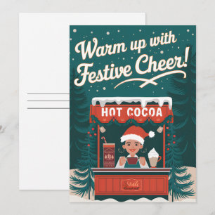 Feierliche Feier - Weihnachtskarte Feiertagskarte