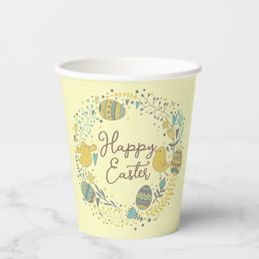Feierliche Feierliche Feierliche Ostergebäck & Kle Pappbecher (Vorderseite)