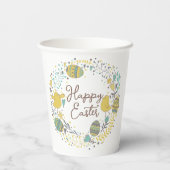 Feierliche Feierliche Feierliche Ostergebäck & Kle Pappbecher (Rückseite)