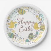 Feierliche Feierliche Feierliche Ostergebäck & Kle Pappteller (Vorderseite)