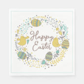 Feierliche Feierliche Feierliche Ostergebäck & Kle Serviette (Vorderseite)