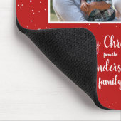 Feierliche Feierlichkeit Santa - Foto - Personalis Mousepad (Ecke)