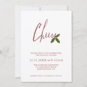 Feierliche Feierlichkeiten Einladung (Vorderseite)