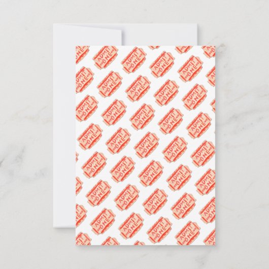 Feierliche Feierlichkeiten Party Geburtstag Kind Mitteilungskarte (Rückseite)