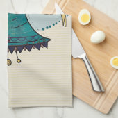 Feierliche Feiertage Bell Küchentücher (Viertel Falte)