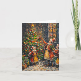 Feierliche Feiertage Cheer" Feiertagskarte