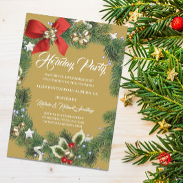 Feierliche Feiertage Einladung