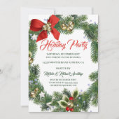 Feierliche Feiertage Einladung (Vorderseite)