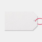 Feierliche Feiertage Geschenkanhänger (Vorderseite (Horizontal))