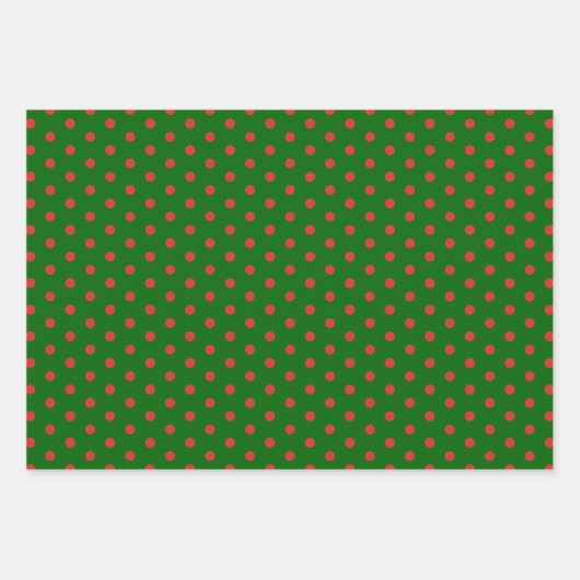 Feierliche Feiertage Geschenkpapier Set (Vorderseite)