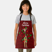 Feierliche Feiertage Giraffe, blinkendes Licht, ka Schürze (Insitu)