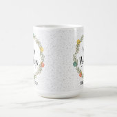 Feierliche Feiertage Kaffeetasse (Mittel)