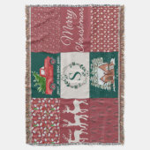 Feierliche Feiertage-Kruste - Weihnachten Decke (Vorderseite Vertikal)
