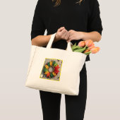 "Feierliche Feiertage" Mini Stoffbeutel (Vorderseite (Produkt))