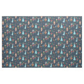 Feierliche Feiertage Nusscracker blauer Stoff (Fat Quarter (45,7 x 55,9 cm))