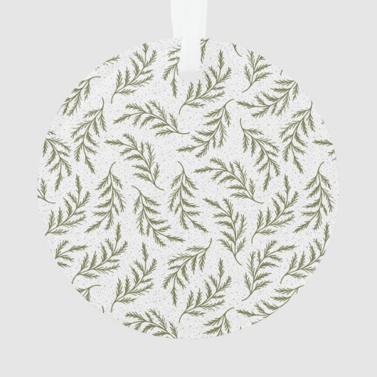 Feierliche Feiertage Ornament (Rückseite)