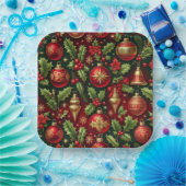 Feierliche Feiertage-Papierplatte Pappteller (Party)