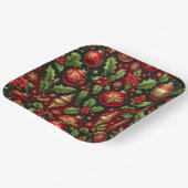 Feierliche Feiertage-Papierplatte Pappteller (Gewinkelt)