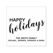 Feierliche Feiertage Permastempel (Design)