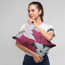 Feierliche Feiertage Poinsettia Pflanze Blumenkohl