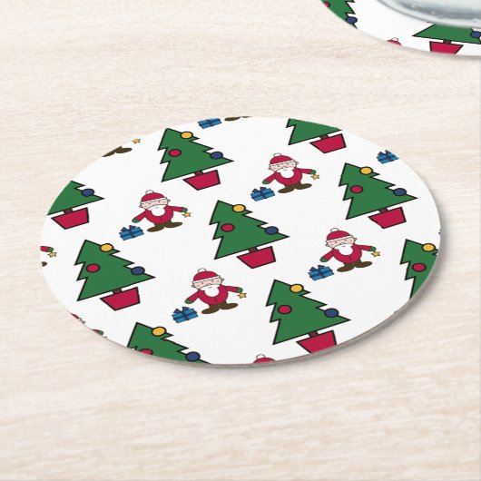 Feierliche Feiertage Untersetzer (Angewinkelt)