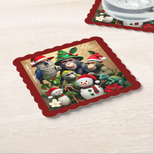 "Feierliche Feiertage" Untersetzer