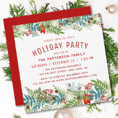 Feierliche Feiertage Weihnachten Blumenkohl Einladung