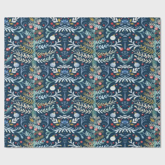 Feierliche Feiertagszeitung Geschenkpapier (Flach)