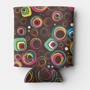 Feierliche Ferien, nahtlose Textur Dosenkühler