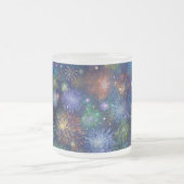 Feierliche Feuerwerke Mattglastasse (Mittel)