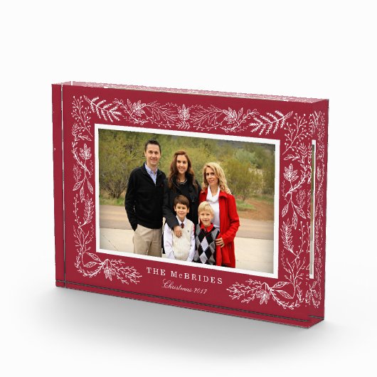 Feierliche Folge | Gerahmter Urlaub Fotoblock (Rechts)