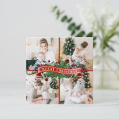 Feierliche Fotocollage & Weihnachten (Stehend Vorderseite)