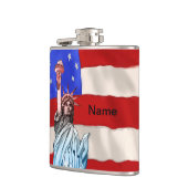 Feierliche Freiheit Flachmann (Links)