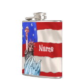 Feierliche Freiheit Flachmann (Links)