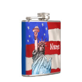 Feierliche Freiheit Flachmann (Rechts)