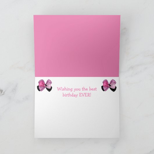 Feierliche Frettage Karte (Innenseite)