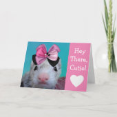 Feierliche Frettage Karte (Vorderseite)